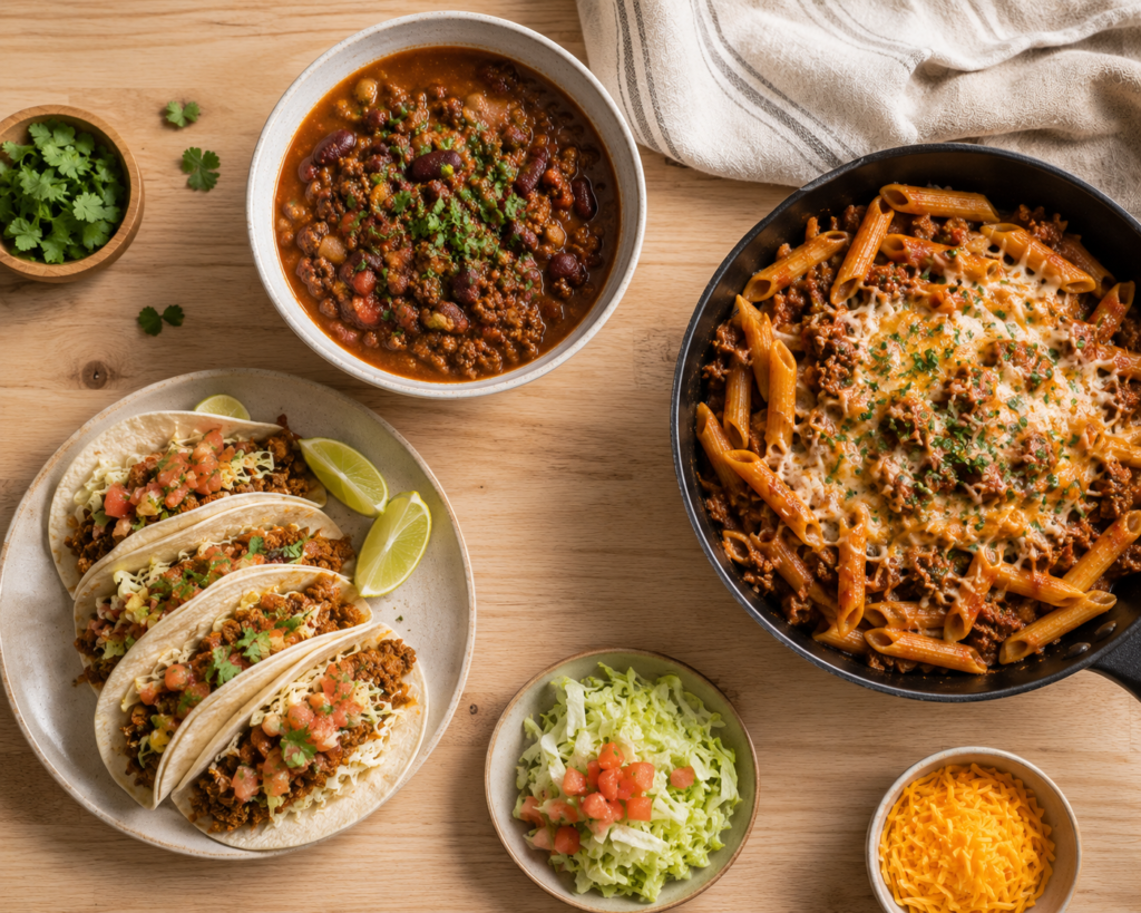 20 Budget Ground Beef Recipes for Easy Weeknight Dinners