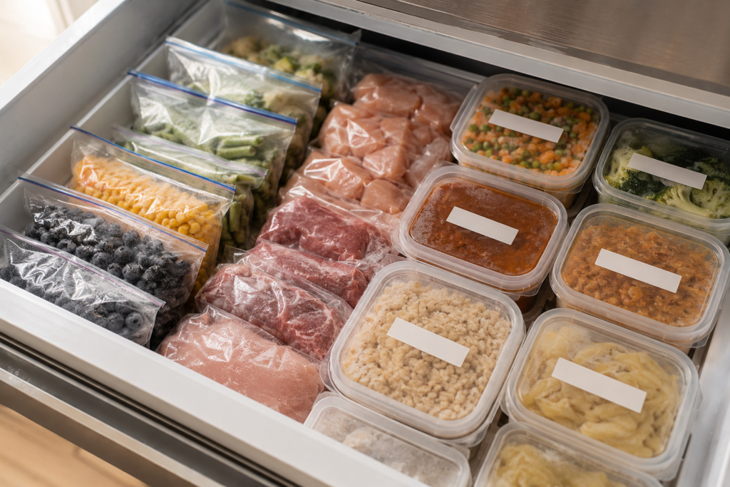 20 Freezer Staples Every Budget Kitchen Needs (And How Long Each One Actually Lasts)