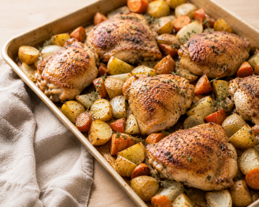 Chicken Thigh Recipes: 15 Budget-Friendly Dinners (Skillet, Oven, and Slow Cooker)