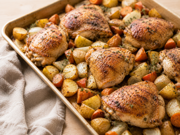Chicken Thigh Recipes: 15 Budget-Friendly Dinners (Skillet, Oven, and Slow Cooker)